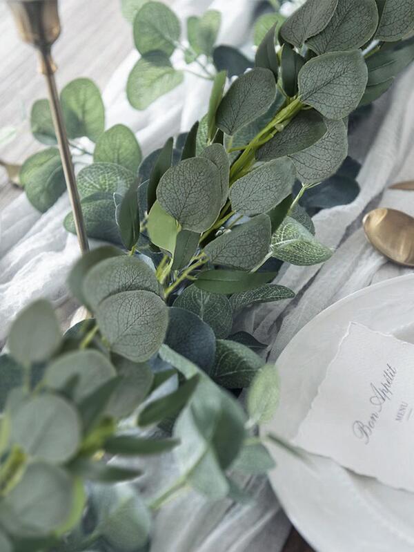 3 Pack 6.5ft Artificial Eucalyptus Garland Greenery Bulk Fake