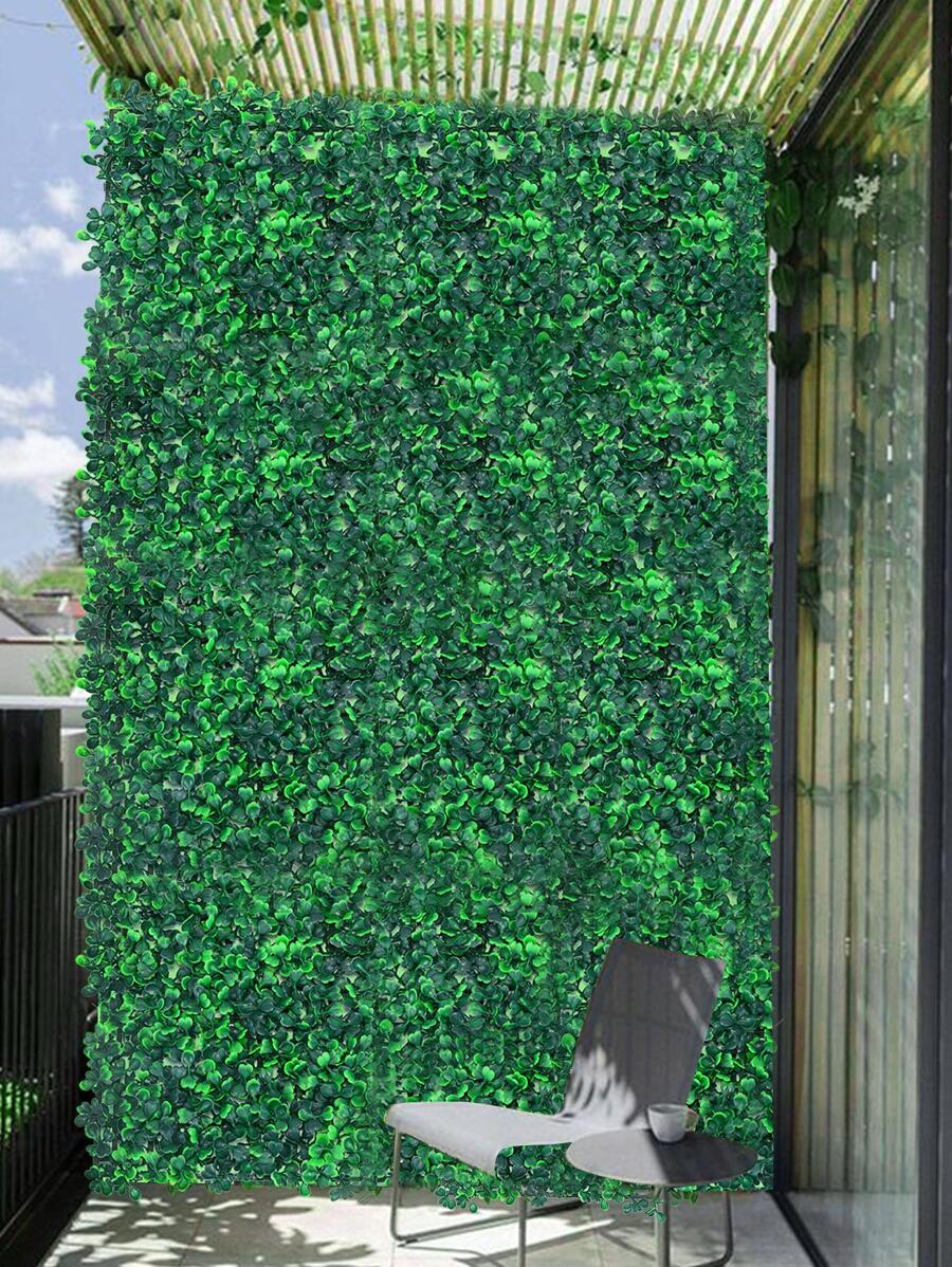 6pcs Green Artificial Grass Mat Best Gifts Birthday - Green - View 1