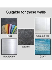 Wall-Mounted Shampoo Bath Shower Rack Seasoning Debris Rack Self-Adhesive White Storage Shelf Bathroom Kitchen Organizer - White - View 7