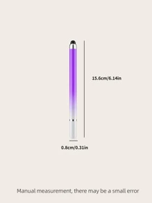 Bút cảm ứng màn hình cảm ứng hai đầu - Màu tím - Xem 6