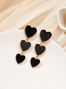 心耳墜 - 金黃色 - 查看 1