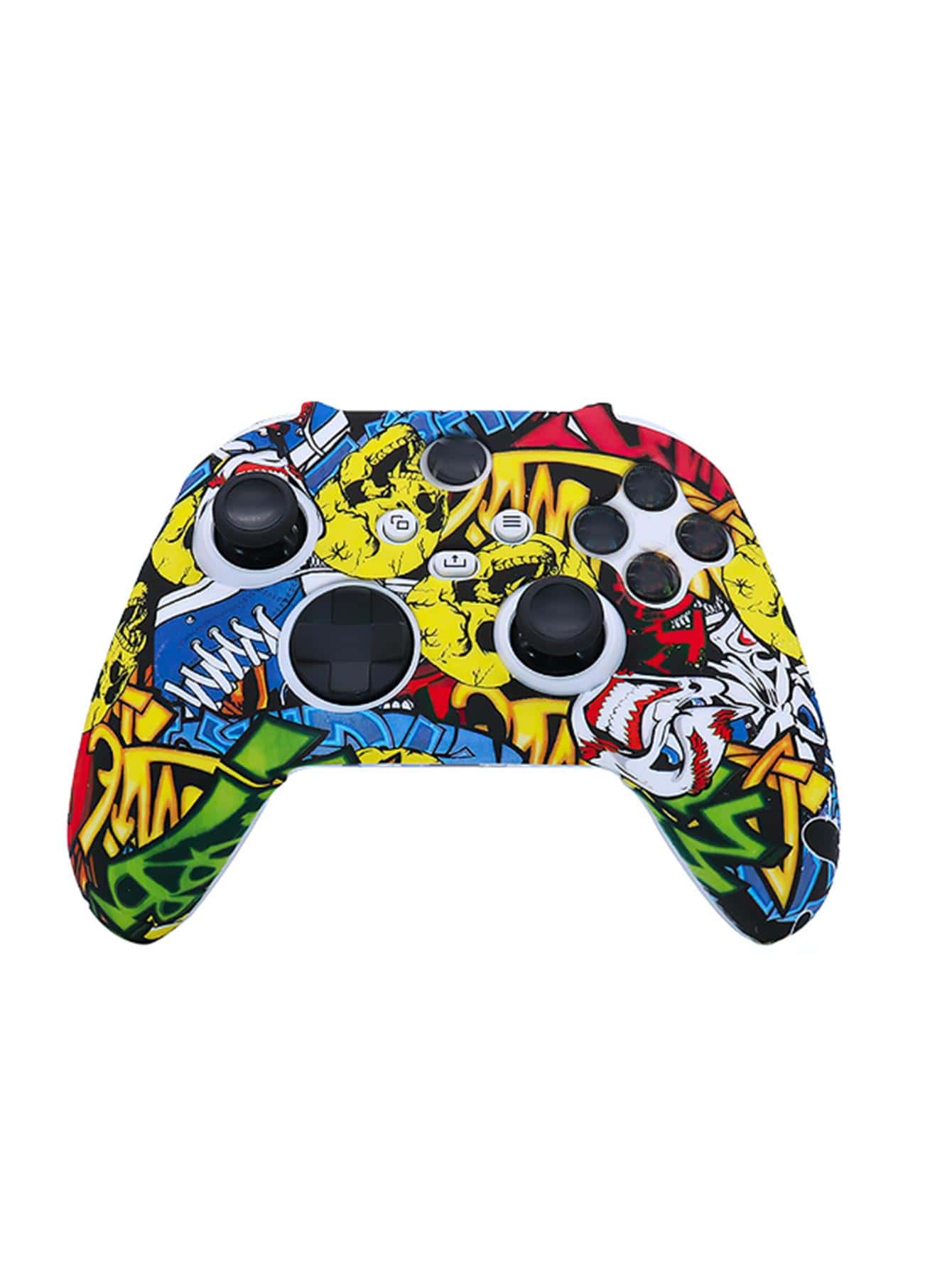 Vỏ silicon đồ họa hoạt hình tương thích với Xbox One Series X - Nhiều màu - Xem 1