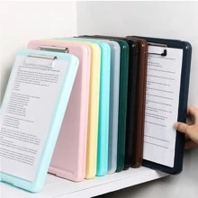 1 Bảng tạm màu trơn, Bảng tạm cổ điển đa năng di động cho lớp học, lịch - màu nâu - Xem 1