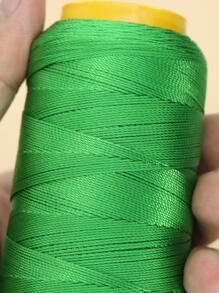 卷高強度聚酯縫紉線串珠編織繩用於 Diy 珠寶製作、手工製作 - 軍綠色 - 查看 4