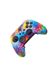Vỏ silicon hoa văn Splash Ink Tương thích với Xbox One Series X - Nhiều màu - Xem 1