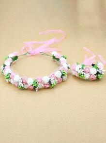 100/50/200/300/400/500入組3.5cm玫瑰人造花PE泡沫假花家居裝飾婚禮裝飾用品DIY新娘禮品相簿配件 - 粉色 - 查看 3