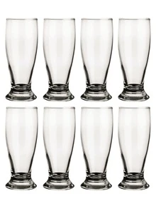 Set Of 8 Transparent Glass Glasses Munich 200ml Chopp Bar Nadir - 無色 - 查看 2