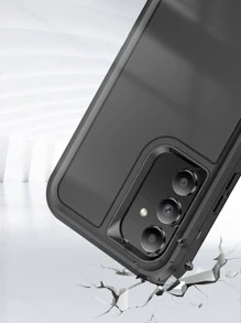 二合一 360 度保护手机壳 适用于 15/15Pro/15Plus/15Promax 防水防震防摔防刮 - 黑色 - 查看 7