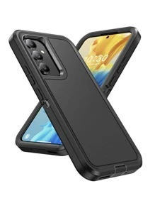 二合一 360 度保护手机壳 适用于 15/15Pro/15Plus/15Promax 防水防震防摔防刮 - 黑色 - 查看 8