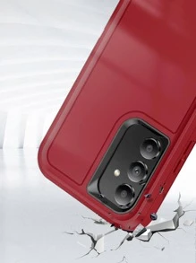 Compatible With iPhone15/15Plus/15Pro/15Promax 13 Promax Case, Heavy Duty Drop Protection, Full Body Rugged Shockproof Dust Proof 3- Layer Tough Protective Phone Cover - Redwood - View 8