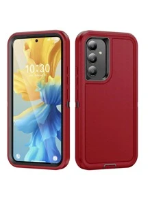 Compatible With iPhone15/15Plus/15Pro/15Promax 13 Promax Case, Heavy Duty Drop Protection, Full Body Rugged Shockproof Dust Proof 3- Layer Tough Protective Phone Cover - Redwood - View 2