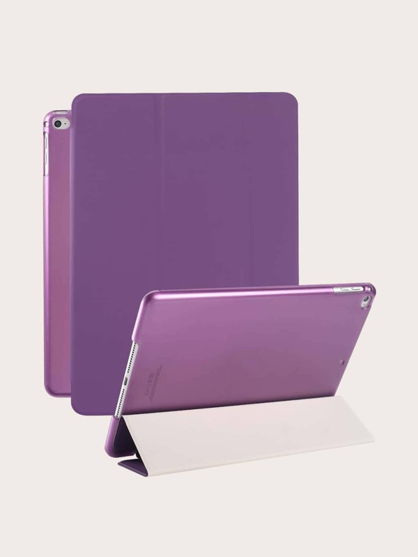 Custodia protettiva per tablet iPad compatibile con iPad Mini 1/2/3/Mini 4/Mini 5/Mini 6/Mini 7/9.7/10.2/10.5/Air 10.9/Pro 11/10a gen/iPad Air 11 pollici (M3) 2025/iPad (A16) 11 pollici 11a generazione 2025, guscio in policarbonato, copertura parziale, supporto triangolare fisico, supporto non magnetico, ultra sottile e portatile, senza porta stilo