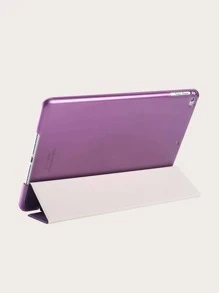 Estuche protector de tableta compatible con iPad Mini 1/2/3/Mini 4/Mini 5/Mini 6/Mini 7/9.7/10.2/10.5/Air 10.9/Pro 11/10th Gen/iPad Air 11 pulgadas (M3) 2025/iPad (A16) 11 pulgadas 11th Generation 2025, carcasa dura de PC, cobertura parcial, soporte triangular físico, soporte no magnético, ultra delgado y portátil, sin soporte para lápiz