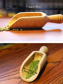 2 piezas Cuchara de arroz de madera multifuncional - Albaricoque - Ver 2