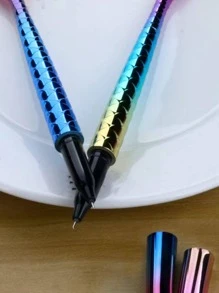 1支魚設計中性筆，創意多用途中性筆，適合辦公室，學生 - 彩色 - 查看 2