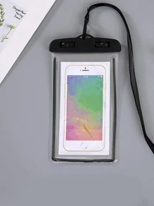 1 PC Trong Suốt màn hình cảm ứng điện thoại di động túi chống nước bơi trôi thiết bị lặn niêm phong - màu đen - Xem 6