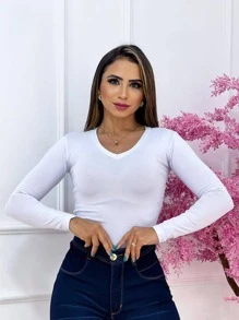 Women T-Shirts - trắng - Xem 3
