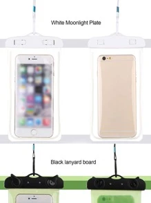 1 PC Trong Suốt màn hình cảm ứng điện thoại di động túi chống nước bơi trôi thiết bị lặn niêm phong - trắng - Xem 3