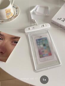1 PC Trong Suốt màn hình cảm ứng điện thoại di động túi chống nước bơi trôi thiết bị lặn niêm phong - trắng - Xem 4