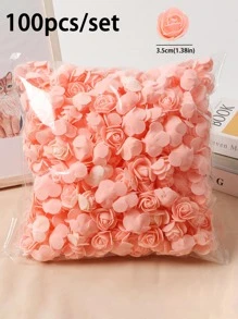 100/50/200/300/400/500 Viên 3.5Cm Hoa Hồng Nhân Tạo Xốp PE Hoa Giả Trang Trí Nhà Trang Trí Đám Cưới đồ Dùng Trang Trí Đám Cưới DIY Quà Tặng Cô Dâu Phụ Kiện Sổ Lưu Niệm - Rượu sâm banh - Xem 1