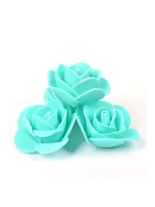 100/50/200/300/400/500 Stück 3,5 cm Rose Künstliche Blumen aus Schaumstoff, Heimdekoration, Hochzeitsdekoration, DIY Brautgeschenke, Sammelalbum Zubehör, Valentinstag, Geschenk