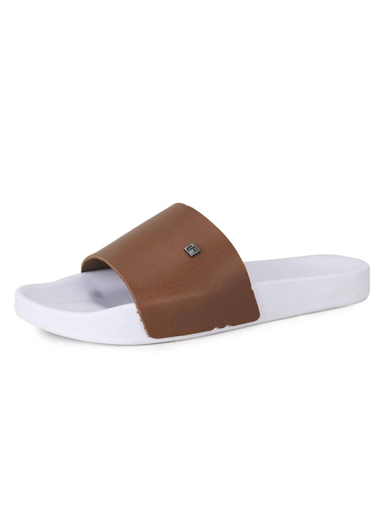 Men Flip Flops & Slides - 白色 - 查看 1