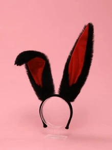 1 pezzo Fascia per costumi unisex orecchio di coniglio decorato carino per festa