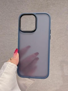 Étui de protection en acrylique mat et rigide compatible avec 17 Pro Max/17 Pro/17 Air/17/16/16 Pro Max/16 Plus/16 Pro/16E/15/15 Pro Max/15 Pro/15 Plus/11/12/13/14 Pro Max/XS/XR/11 Pro/11 Pro Max/12 Pro/12 Pro Max/13 Pro/13 Pro Max/14 Pro/14 Pro Max, design renforcé