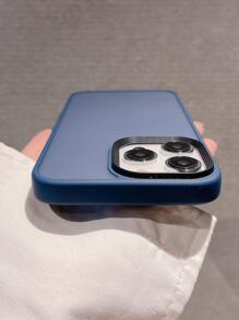 Étui de protection en acrylique mat et rigide compatible avec 17 Pro Max/17 Pro/17 Air/17/16/16 Pro Max/16 Plus/16 Pro/16E/15/15 Pro Max/15 Pro/15 Plus/11/12/13/14 Pro Max/XS/XR/11 Pro/11 Pro Max/12 Pro/12 Pro Max/13 Pro/13 Pro Max/14 Pro/14 Pro Max, design renforcé