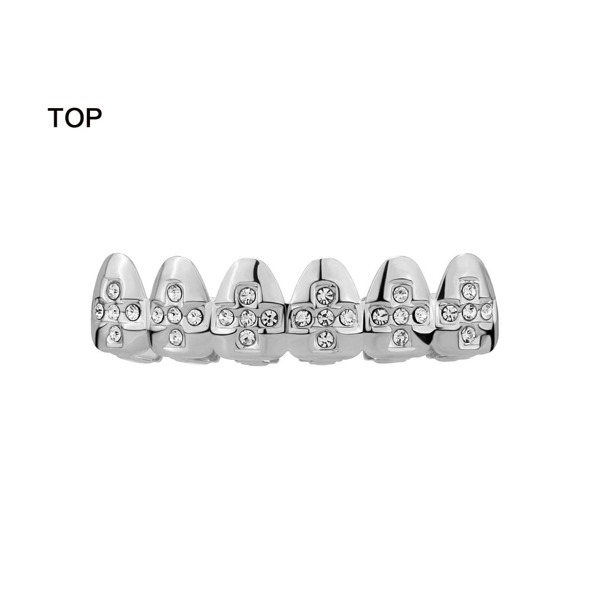 Grills for Your Teeth Teeth Grillz for Men Women Iced Out Hip Hop