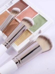 MAANGE 3件套专业化妆刷套装，包含散粉刷、遮瑕刷、高光刷和修容刷，刷毛柔软，便于携带，是旅行化妆的理想之选。套装包含各种化妆刷，是化妆工具的完美组合，也是馈赠佳品。 - 白色 - 查看 7