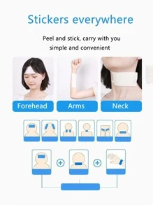 10入組多種功能貼布 - 粉色 - 查看 6