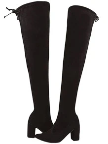 Women Fashion Boots - màu đen - Xem 3