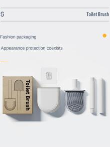 1入組馬桶清潔刷 - 白色 - 查看 2