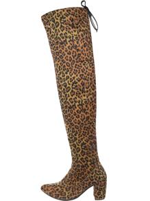 Women Fashion Boots - Camel - View 4