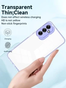 Mirror Transparent 3-In-1 Phone Case - Purple - View 7