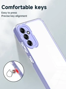 Mirror Transparent 3-In-1 Phone Case - Purple - View 5