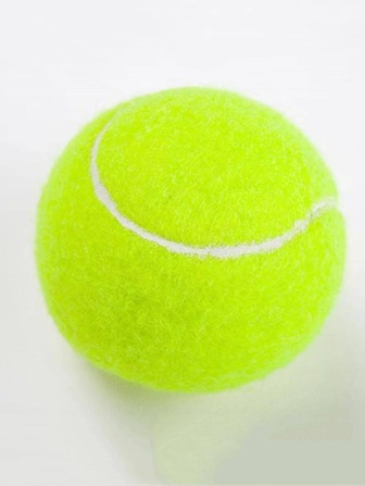 1 كرة تنس مطاطية