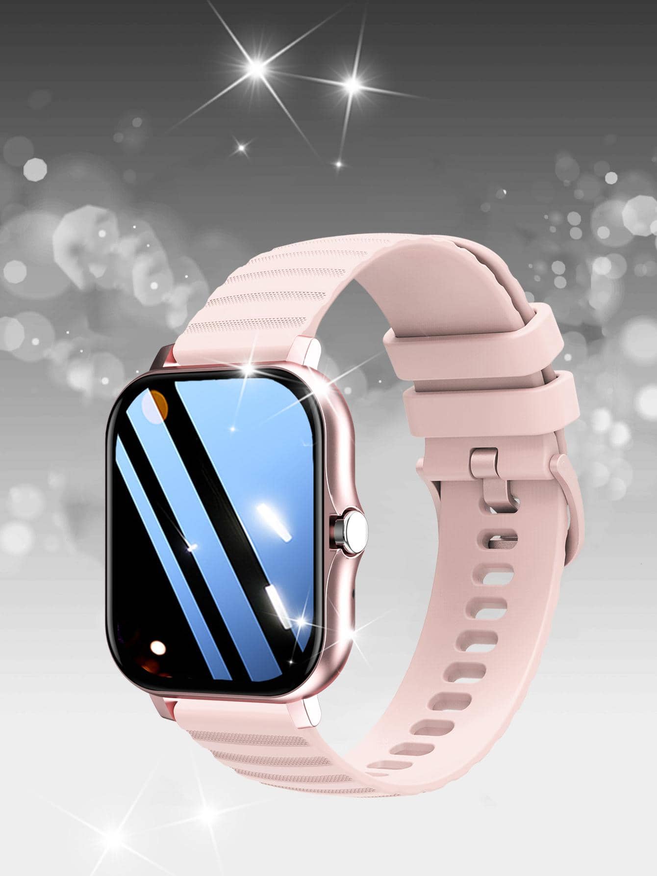 Relojes Inteligentes Luminoso Casual Deportivo - Rosa - Ver 1