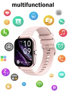 Relojes Inteligentes Luminoso Casual Deportivo - Rosa - Ver 5