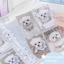 1set Cartoon Graphic Photo Album - Baby Pink - View 5