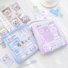 1set Cartoon Graphic Photo Album - Baby Pink - View 7