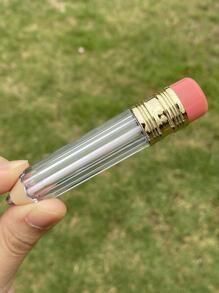 Clear Lip Gloss Tube - Clear - View 3