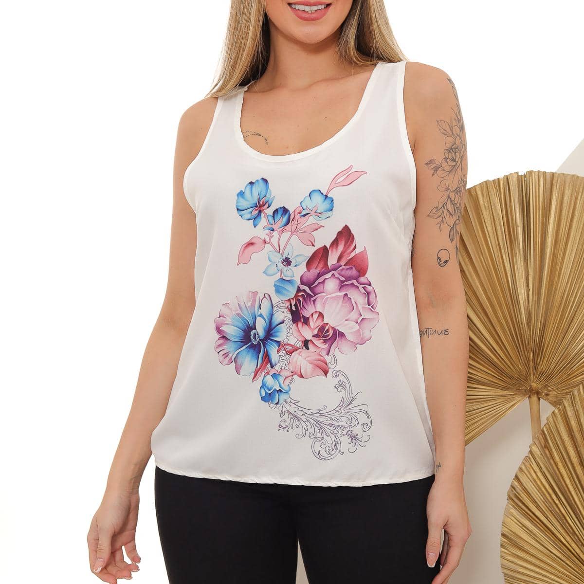 Women T-Shirts - 白色 - 查看 1