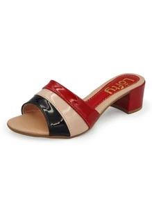 Women Clogs - 紅色 - 查看 4