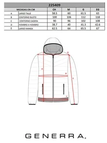 Chamarra para mujer reversible - Rojo - Ver 4