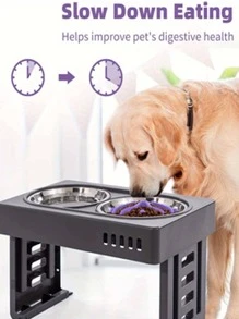 1pc Slow Down Eating Pad For Dog And Cat For Eat Slowly - Violet Purple - View 1