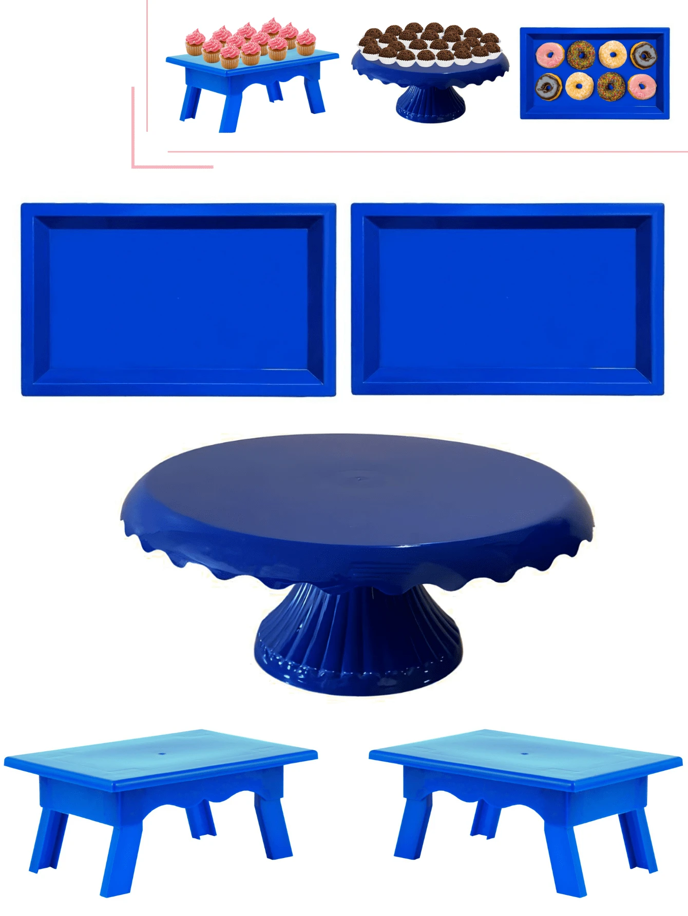 Stands - Royal Blue - View 1