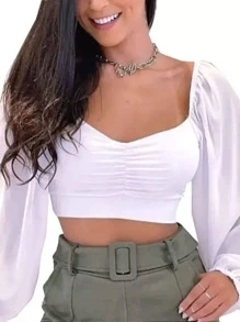 Women Tops - trắng - Xem 2