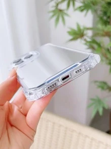 Four-cornered Shockproof Mirror Phone Case Compatible With Iphone 13 Pro Max